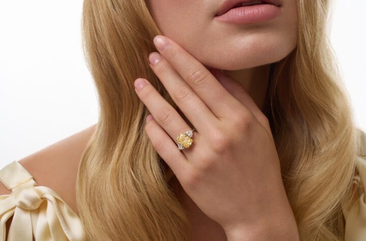 trilogy engagement ring
